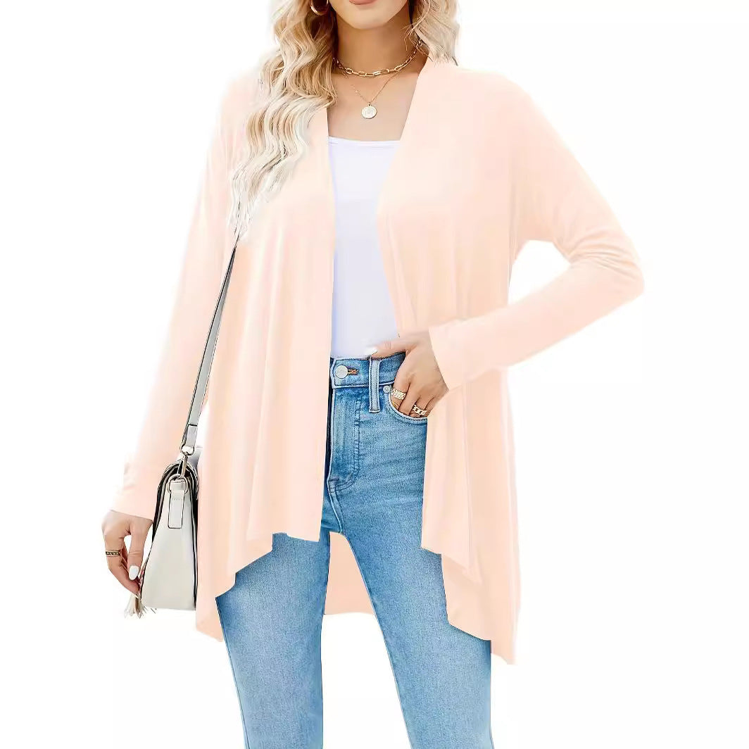 Cardigan Long – Coupe Ample et Élégance Intemporelle