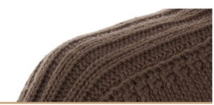 Chandail à Col Roulé - Tricot Confortable en Polyester
