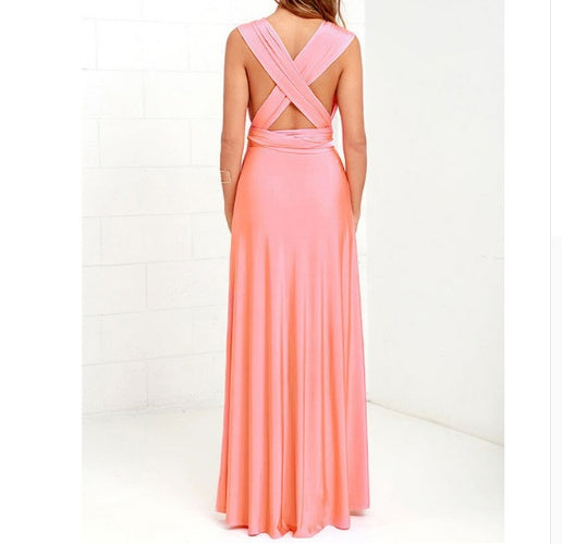 Robe Maxi Bohème Convertible - Style Bandage Sexy