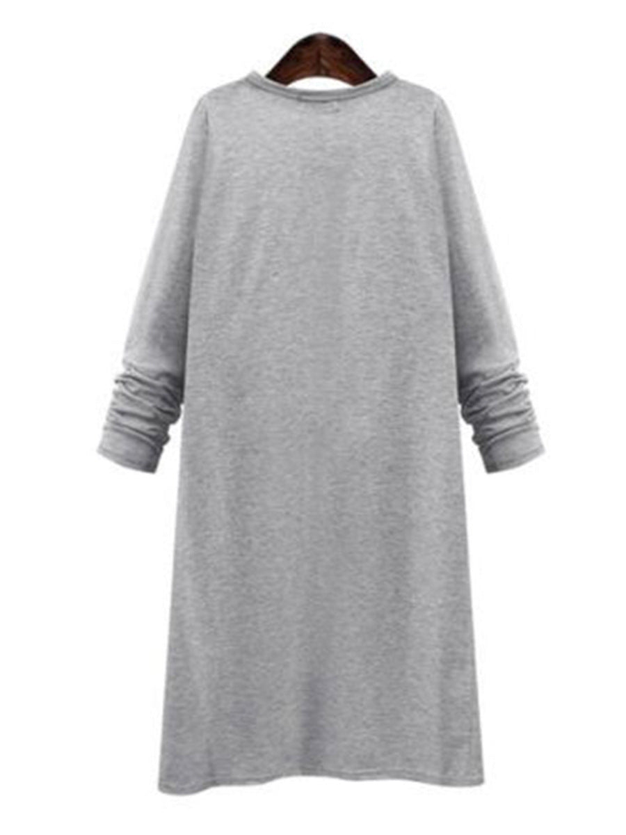 Cardigan en Tricot à Manches Longues