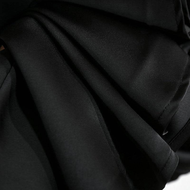 Jupe A-line en satin - Élégance et confort
