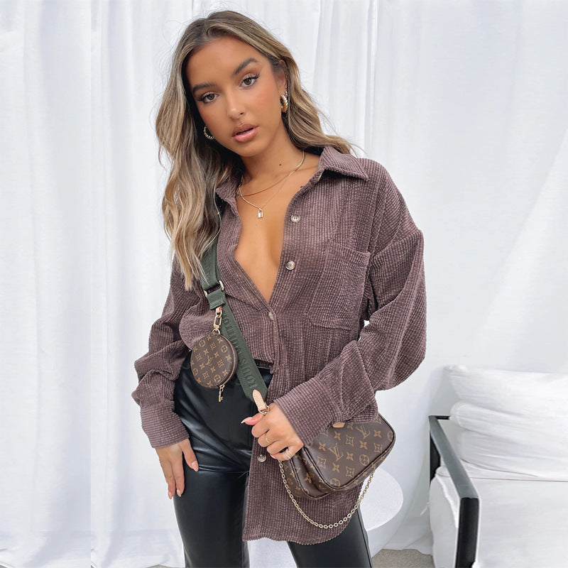 Chemisier Ample Long pour femme-chic et original
