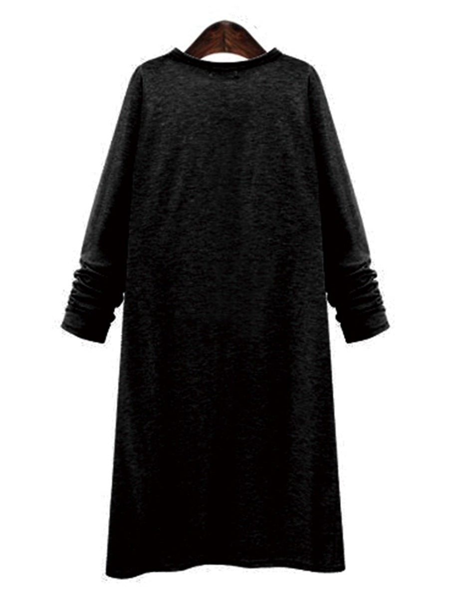 Cardigan en Tricot à Manches Longues