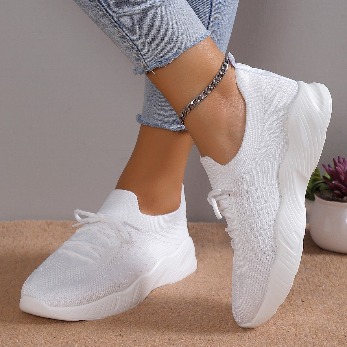 Chaussures de Sport Décontractées – Légères, Respirantes et Confortables