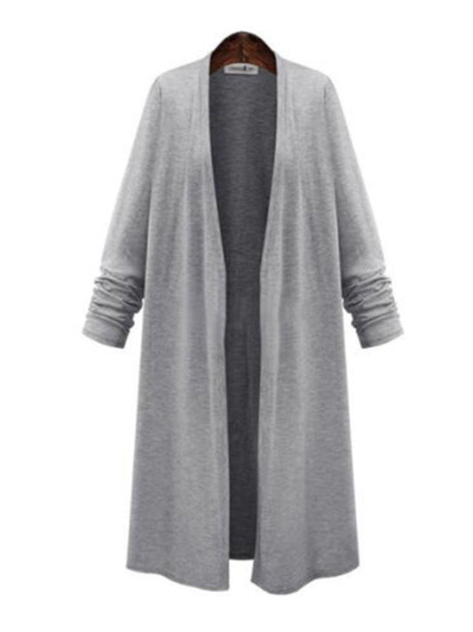 Cardigan en Tricot à Manches Longues