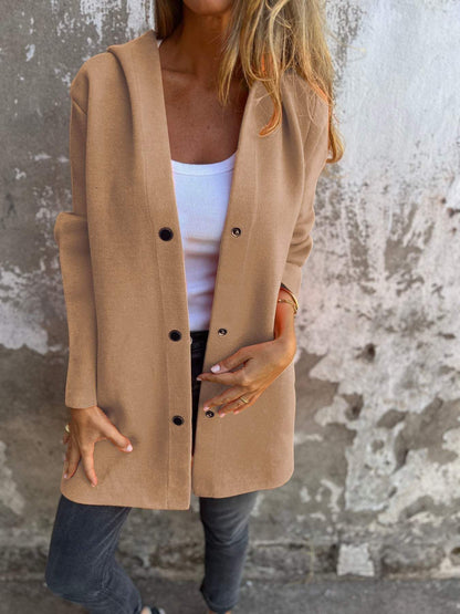 Cardigan oversize à capuche