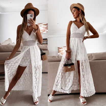 Robe longue d'été pour femme