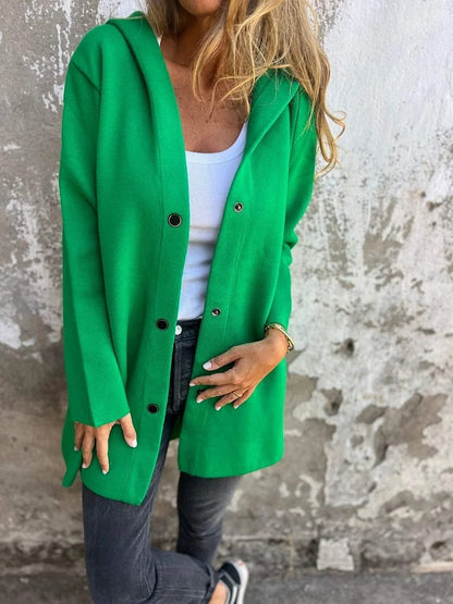 Cardigan oversize à capuche