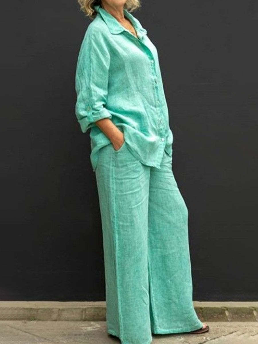 Ensemble chemise urbaine décontractée