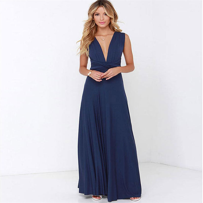 Robe Maxi Bohème Convertible - Style Bandage Sexy