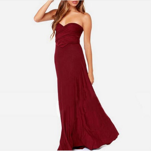Robe Maxi Bohème Convertible - Style Bandage Sexy