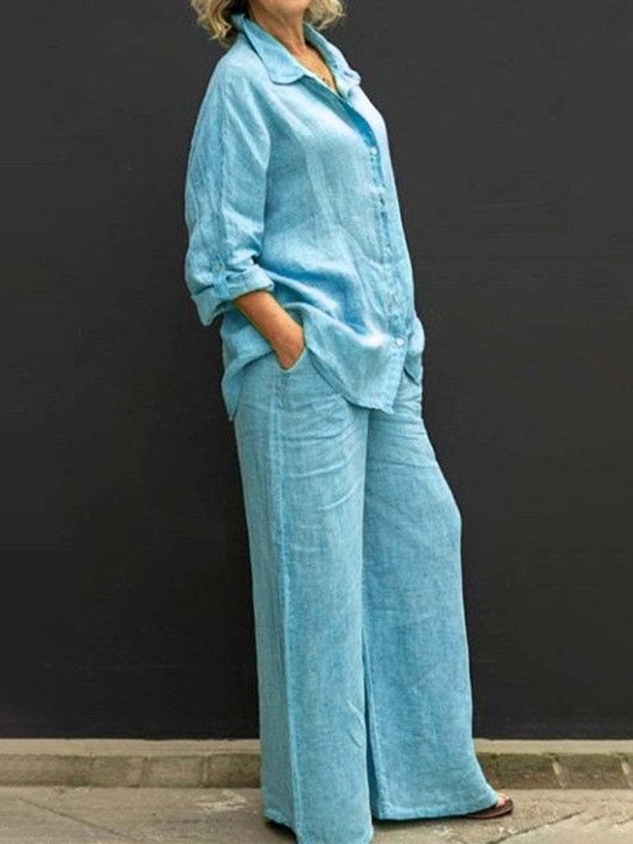Ensemble chemise urbaine décontractée