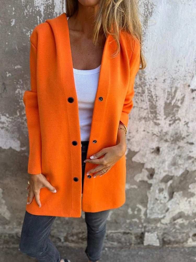 Cardigan oversize à capuche