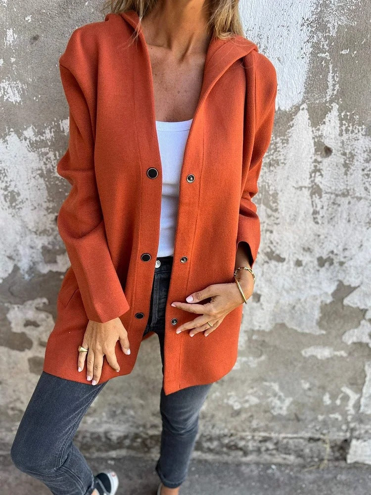 Cardigan oversize à capuche