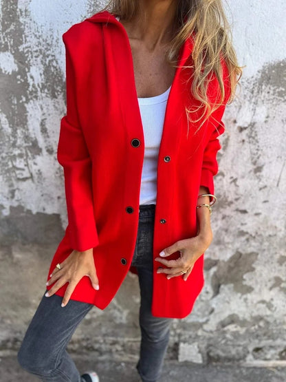 Cardigan oversize à capuche
