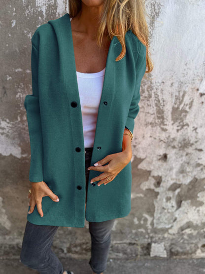 Cardigan oversize à capuche