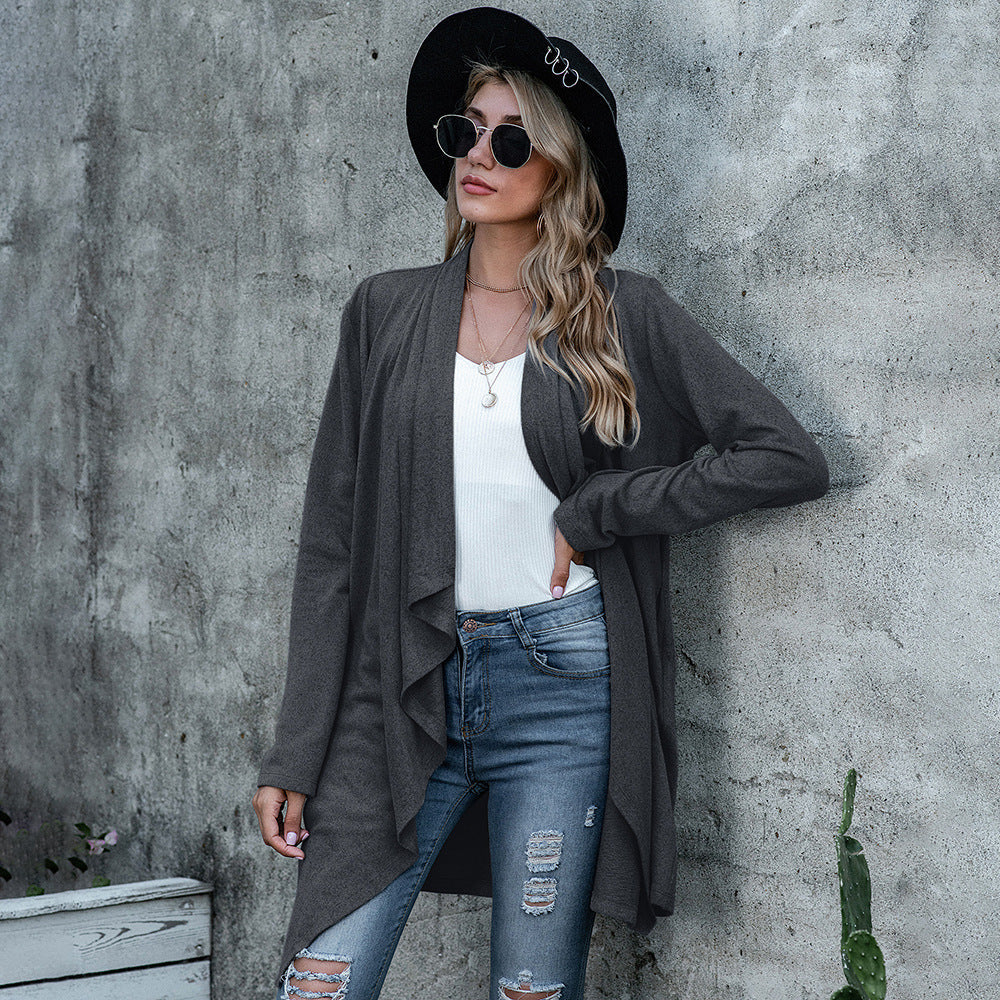 Cardigan Tricoté – Confort et Élégance Ample Feroval