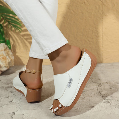 Sandales compensées pour femme