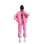 Ensemble de deux pièces en pull fuselé de loisirs feroval