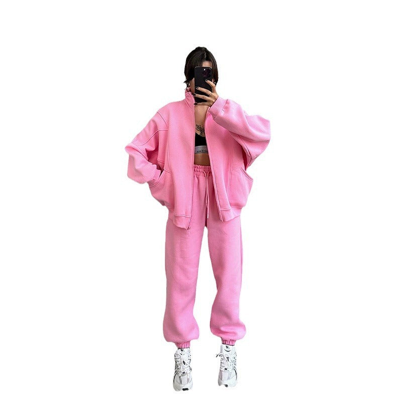 Ensemble de deux pièces en pull fuselé de loisirs feroval