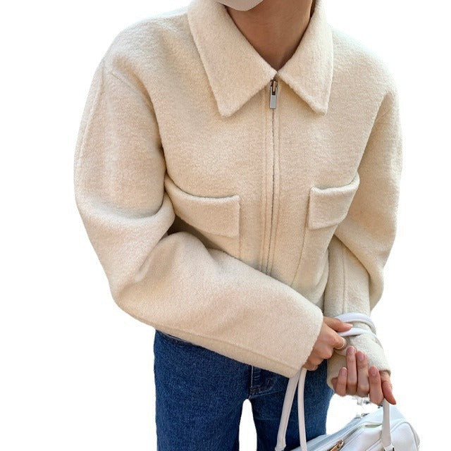 Cardigan élégant à revers français - Alliant style et confort Feroval