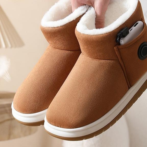 Chaussures Chauffantes Électriques Rechargeables - Confort et Chaleur Hivernale