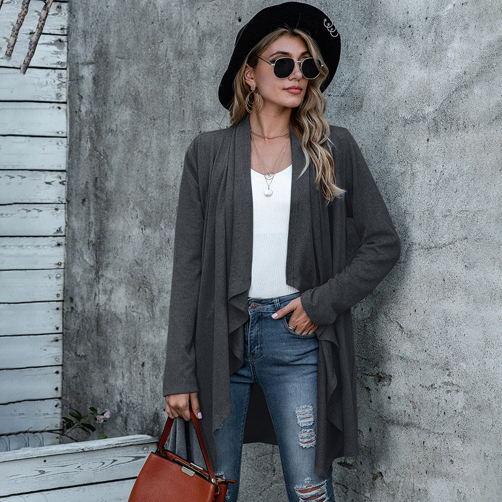 Cardigan Tricoté – Confort et Élégance Ample Feroval