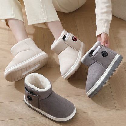 Chaussures Chauffantes Électriques Rechargeables - Confort et Chaleur Hivernale