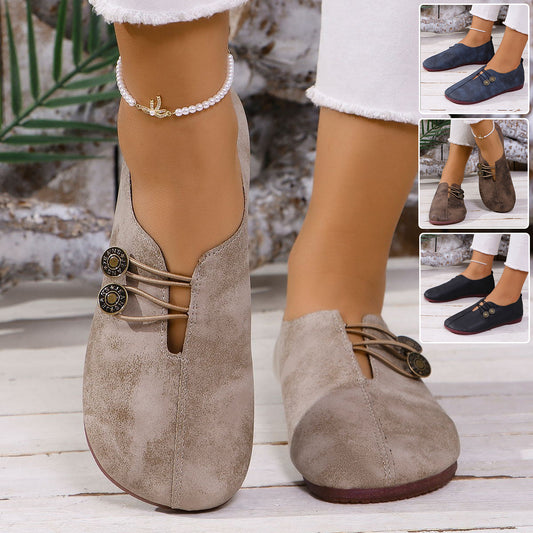 Chaussures d'été basses à enfourcher - Grande taille femme