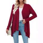 Cardigan Long – Coupe Ample et Élégance Intemporelle Feroval